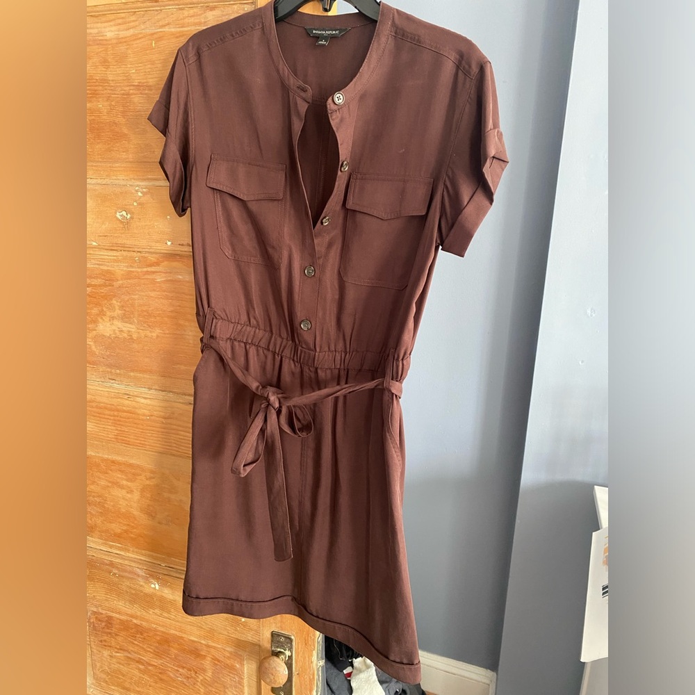 Banana Republic Brown Mini Dress
